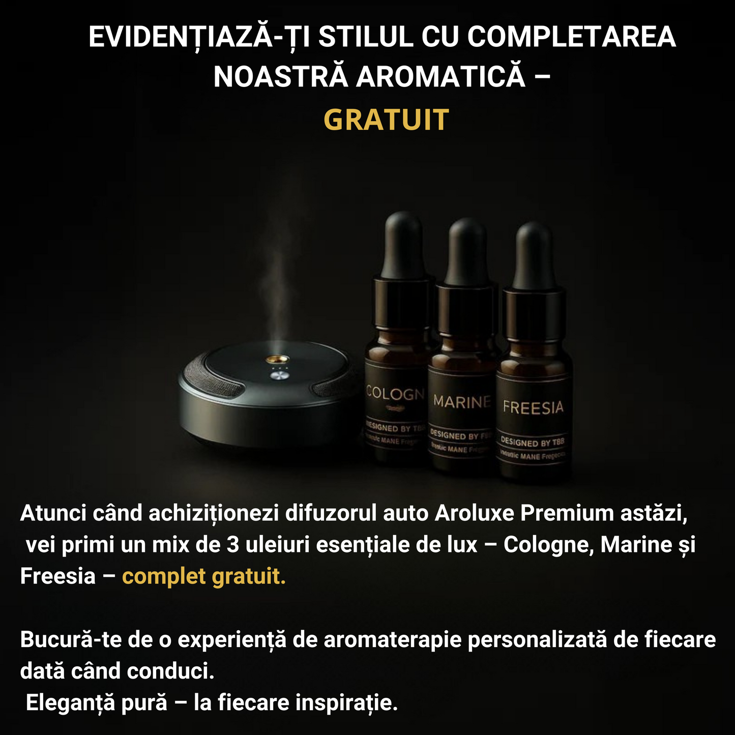 EssenceLUX™ - Smart Car Diffuser